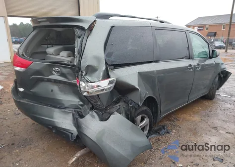 2011 Toyota Sienna Le V6 из США, поврежденный, VIN 5TDKK3DC1BS006205